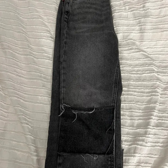 BDG Patched Black Jeans - Picture 3 of 4
